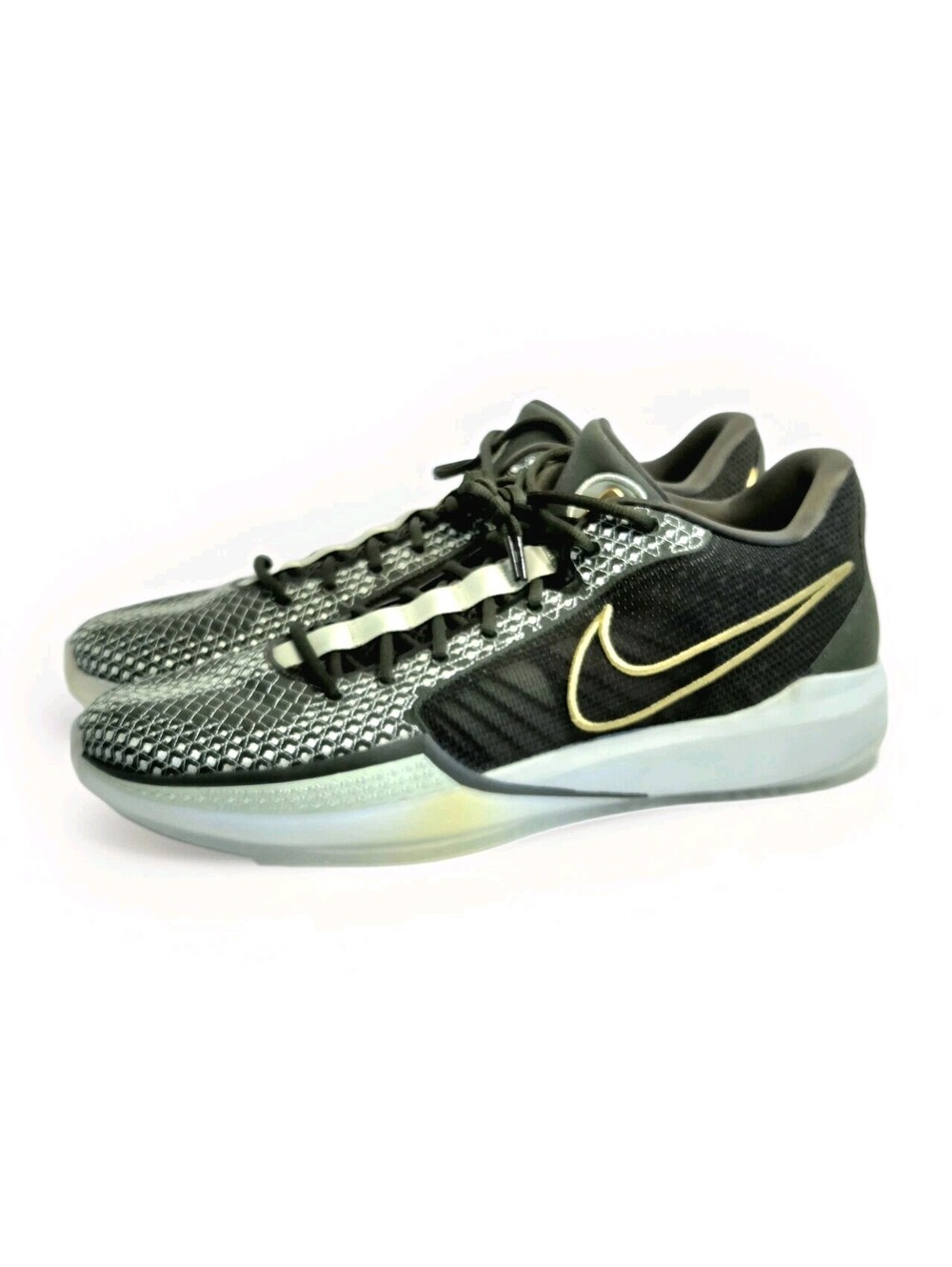 Nike Sabrina 1 Dedication Basketball Shoes Cargo Khaki Gold Men's 18.5 US/52 UK